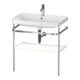 Duravit Möbelwaschtisch-Kombi Happy D.2 Plus 77,5x49cm, 1 HL, we s-matt, m Konsole-1