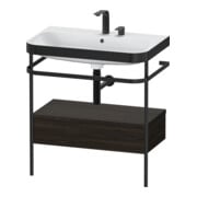 Duravit Möbelwaschtisch-Kombi Happy D.2 Plus 77,5x49cm, 2 HL, N geb, m Konso, 1 Lad-1