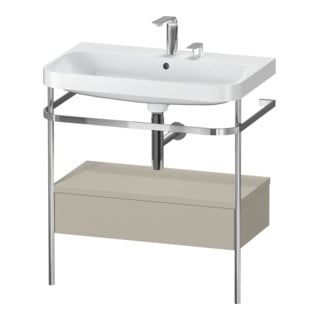 Duravit Möbelwaschtisch-Kombi Happy D.2 Plus 77,5x49cm, 2 HL, T m, m Kons, 1 Lad
