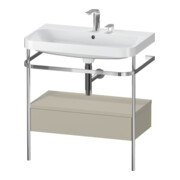 Duravit Möbelwaschtisch-Kombi Happy D.2 Plus 77,5x49cm, 2 HL, T m, m Kons, 1 Lad