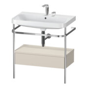 Duravit Möbelwaschtisch-Kombi Happy D.2 Plus 77,5x49cm, 2 HL, T m, m Kons, 1 Lad