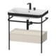 Duravit Möbelwaschtisch-Kombi Happy D.2 Plus 77,5x49cm, 2 HL, T m, m Konso, 1 Lad-1