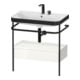 Duravit Möbelwaschtisch-Kombi Happy D.2 Plus 77,5x49cm, 2 HL, w g, m Konso, 1 Lad-1