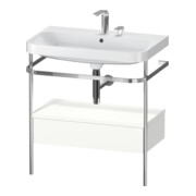 Duravit Möbelwaschtisch-Kombi Happy D.2 Plus 77,5x49cm, 2 HL, w m, m Kons, 1 Lad