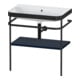 Duravit Möbelwaschtisch-Kombi Happy D.2 Plus 77,5x49cm, o. HL, blau s-matt, m Konsole-1