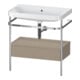Duravit Möbelwaschtisch-Kombi Happy D.2 Plus 77,5x49cm, o HL, lei, m Kons, 1 Lad-1