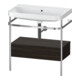 Duravit Möbelwaschtisch-Kombi Happy D.2 Plus 77,5x49cm, o HL, N geb, m Kons, 1 Lad-1