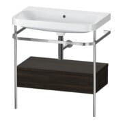 Duravit Möbelwaschtisch-Kombi Happy D.2 Plus 77,5x49cm, o HL, N geb, m Kons, 1 Lad