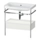 Duravit Möbelwaschtisch-Kombi Happy D.2 Plus 77,5x49cm, o HL, No w m, m Kons, 1 Lad-1