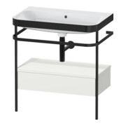 Duravit Möbelwaschtisch-Kombi Happy D.2 Plus 77,5x49cm, o HL, No w m, m Konso, 1 Lad