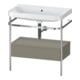 Duravit Möbelwaschtisch-Kombi Happy D.2 Plus 77,5x49cm, o HL, st-g m, m Kons, 1 Lad-1