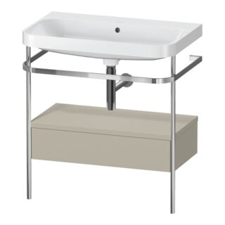 Duravit Möbelwaschtisch-Kombi Happy D.2 Plus 77,5x49cm, o HL, T m, m Kons, 1 Lad