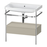 Duravit Möbelwaschtisch-Kombi Happy D.2 Plus 77,5x49cm, o HL, T m, m Kons, 1 Lad