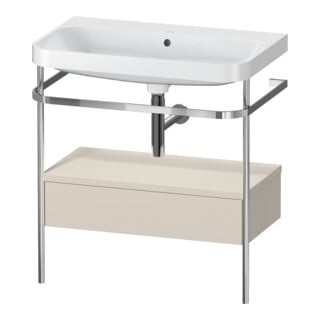 Duravit Möbelwaschtisch-Kombi Happy D.2 Plus 77,5x49cm, o HL, T m, m Kons, 1 Lad