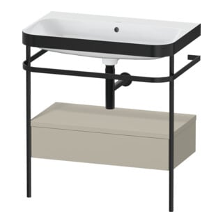 Duravit Möbelwaschtisch-Kombi Happy D.2 Plus 77,5x49cm, o HL, T m, m Konso, 1 Lad