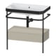 Duravit Möbelwaschtisch-Kombi Happy D.2 Plus 77,5x49cm, o HL, T m, m Konso, 1 Lad-1