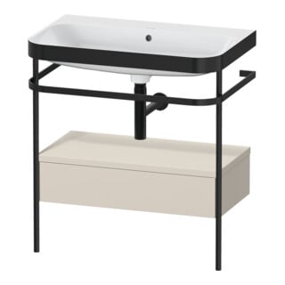 Duravit Möbelwaschtisch-Kombi Happy D.2 Plus 77,5x49cm, o HL, T m, m Konso, 1 Lad