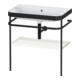 Duravit Möbelwaschtisch-Kombi Happy D.2 Plus 77,5x49cm, o. HL, we hgl, m Konsole-1
