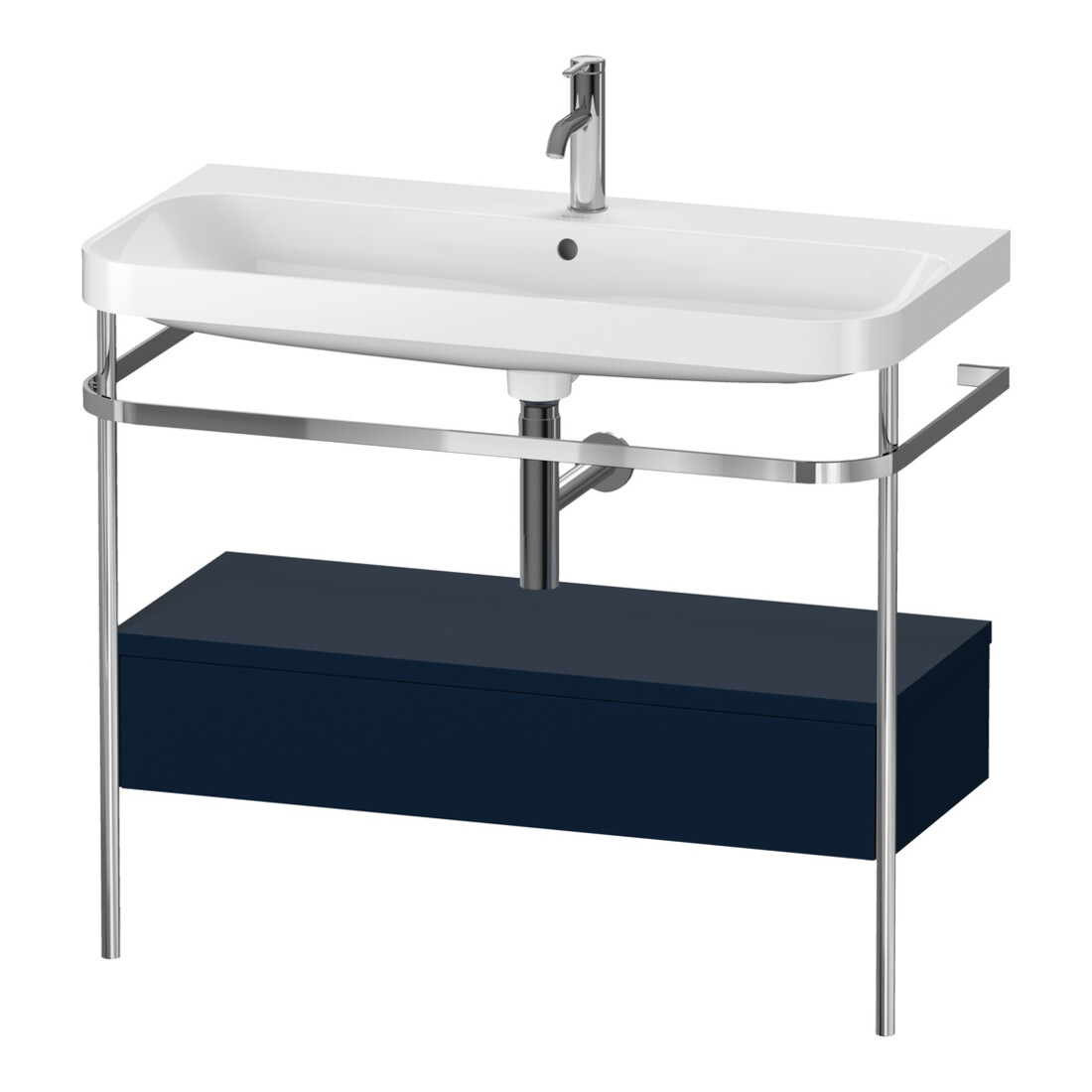 Duravit Möbelwaschtisch-Kombi Happy D.2 Plus 97,5x49cm, 1 HL, bl m, m Kons, 1 Lad
