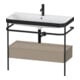 Duravit Möbelwaschtisch-Kombi Happy D.2 Plus 97,5x49cm, 1 HL, lei, m Konso, 1 Lad-1