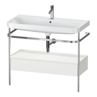 Duravit Möbelwaschtisch-Kombi Happy D.2 Plus 97,5x49cm, 1 HL, No w m, m Kons, 1 Lad