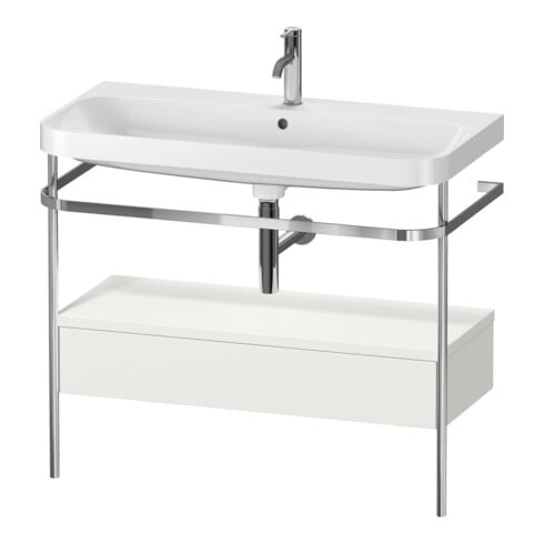 Duravit Möbelwaschtisch-Kombi Happy D.2 Plus 97,5x49cm, 1 HL, No w m, m Kons, 1 Lad
