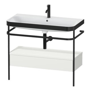 Duravit Möbelwaschtisch-Kombi Happy D.2 Plus 97,5x49cm, 1 HL, No w m, m Konso, 1 Lad