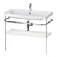 Duravit Möbelwaschtisch-Kombi Happy D.2 Plus 97,5x49cm, 1 HL, No we s-matt, m Konsole-1
