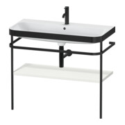 Duravit Möbelwaschtisch-Kombi Happy D.2 Plus 97,5x49cm, 1 HL, No we s-matt, m Konsole