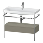 Duravit Möbelwaschtisch-Kombi Happy D.2 Plus 97,5x49cm, 1 HL, st-g m, m Kons, 1 Lad