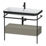 Duravit Möbelwaschtisch-Kombi Happy D.2 Plus 97,5x49cm, 1 HL, st-g m, m Konso, 1 Lad