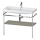 Duravit Möbelwaschtisch-Kombi Happy D.2 Plus 97,5x49cm, 1 HL, st-g s-matt, m Konsole-1