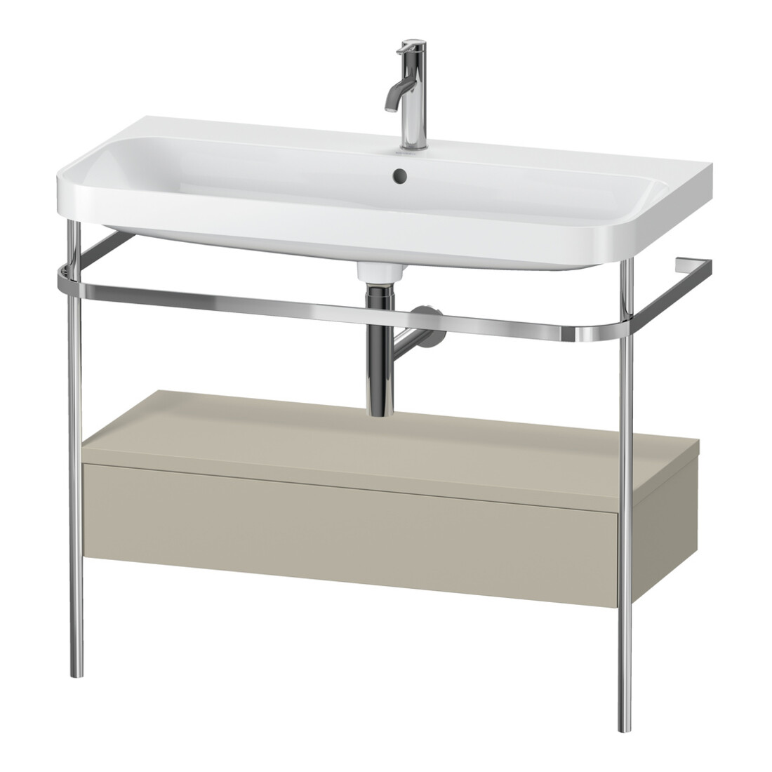 Duravit Möbelwaschtisch-Kombi Happy D.2 Plus 97,5x49cm, 1 HL, T m, m Kons, 1 Lad
