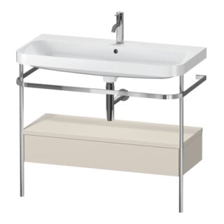Duravit Möbelwaschtisch-Kombi Happy D.2 Plus 97,5x49cm, 1 HL, T m, m Kons, 1 Lad