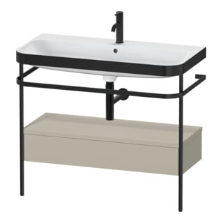 Duravit Möbelwaschtisch-Kombi Happy D.2 Plus 97,5x49cm, 1 HL, T m, m Konso, 1 Lad