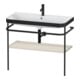 Duravit Möbelwaschtisch-Kombi Happy D.2 Plus 97,5x49cm, 1 HL, Tau matt, m Konsole-1