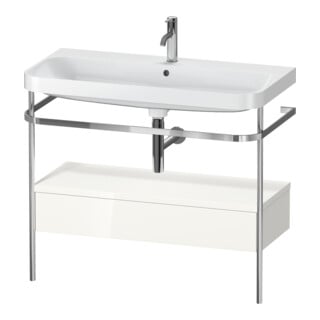 Duravit Möbelwaschtisch-Kombi Happy D.2 Plus 97,5x49cm, 1 HL, w g, m Kons, 1 Lad