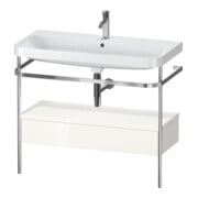 Duravit Möbelwaschtisch-Kombi Happy D.2 Plus 97,5x49cm, 1 HL, w g, m Kons, 1 Lad