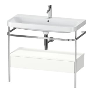 Duravit Möbelwaschtisch-Kombi Happy D.2 Plus 97,5x49cm, 1 HL, w m, m Kons, 1 Lad