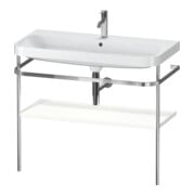 Duravit Möbelwaschtisch-Kombi Happy D.2 Plus 97,5x49cm, 1 HL, we s-matt, m Konsole