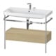 Duravit Möbelwaschtisch-Kombi Happy D.2 Plus 97,5x49cm, 2 HL, Me E, m Kons, 1 Lad-1