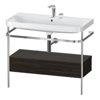 Duravit Möbelwaschtisch-Kombi Happy D.2 Plus 97,5x49cm, 2 HL, N geb, m Kons, 1 Lad
