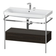 Duravit Möbelwaschtisch-Kombi Happy D.2 Plus 97,5x49cm, 2 HL, N geb, m Kons, 1 Lad