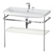 Duravit Möbelwaschtisch-Kombi Happy D.2 Plus 97,5x49cm, 2 HL, No we s-matt, m Konsole-1