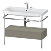 Duravit Möbelwaschtisch-Kombi Happy D.2 Plus 97,5x49cm, 2 HL, st-g m, m Kons, 1 Lad