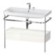 Duravit Möbelwaschtisch-Kombi Happy D.2 Plus 97,5x49cm, 2 HL, w g, m Kons, 1 Lad-1