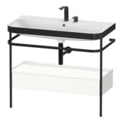 Duravit Möbelwaschtisch-Kombi Happy D.2 Plus 97,5x49cm, 2 HL, w m, m Konso, 1 Lad