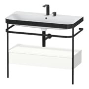 Duravit Möbelwaschtisch-Kombi Happy D.2 Plus 97,5x49cm, 2 HL, w m, m Konso, 1 Lad