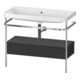 Duravit Möbelwaschtisch-Kombi Happy D.2 Plus 97,5x49cm, o HL, gra m, m Kons, 1 Lad-1