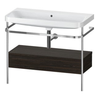 Duravit Möbelwaschtisch-Kombi Happy D.2 Plus 97,5x49cm, o HL, N geb, m Kons, 1 Lad